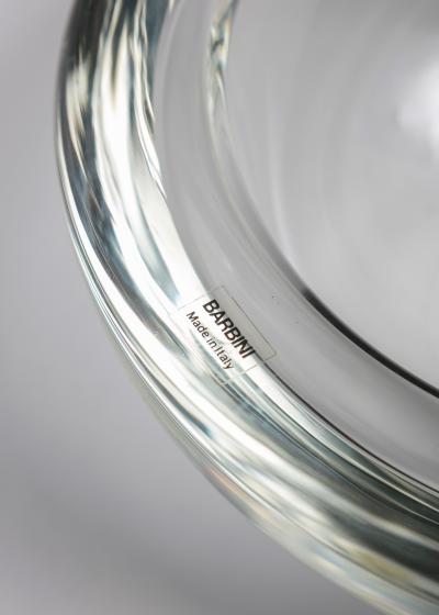  Barbini Crystal Centerpiece by Barbini Murano