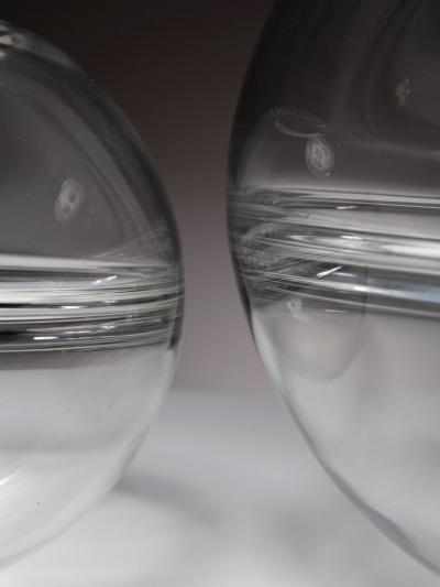  Barbini Set of Two Incalmo Vases by Barbini