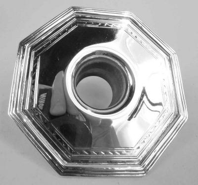  Barbour Silver Company Pair of JE Caldwell Edwardian Classical Sterling Silver Candlesticks