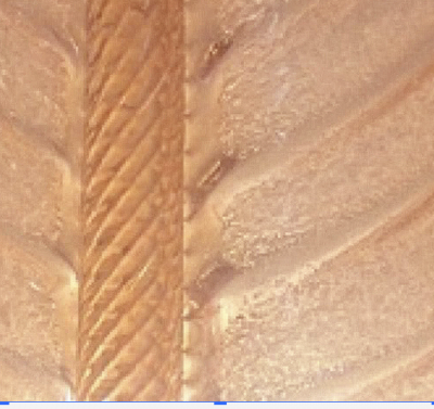  Barovier Seguso Ferro Seguso Murano Glass Acanthus Leaf Sconces