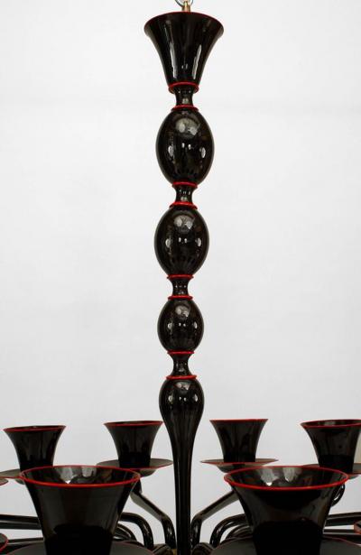 Barovier Toso 1940s Flaubert Model Venetian Chandelier