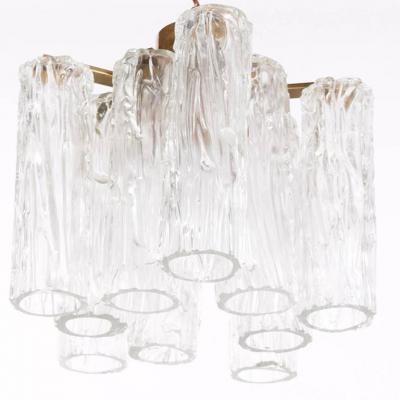 Barovier Toso 1940s Murano Chandelier Attributed to Barovier Toso