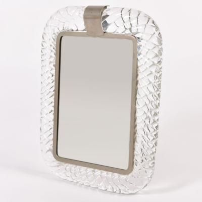  Barovier Toso 1950s Italian rectangular dressing table mirror photo frame