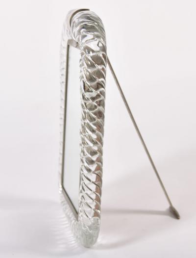  Barovier Toso 1950s Italian rectangular dressing table mirror photo frame