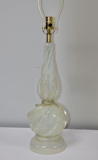  Barovier Toso 1960s Barovier E Toso Murano Glass Table Lamp