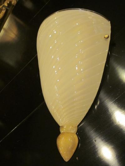  Barovier Toso 2 of Pairs Italian Mid Century Modern Venetian Murano Glass Sconces Barovier