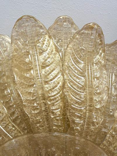  Barovier Toso 21st Century Murano Flush Mount Ceiling Light by BAROVIER TOSO Italy 2002