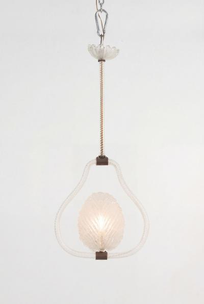 Barovier Toso Attributed Barovier Toso Chandelier Italy c 1950