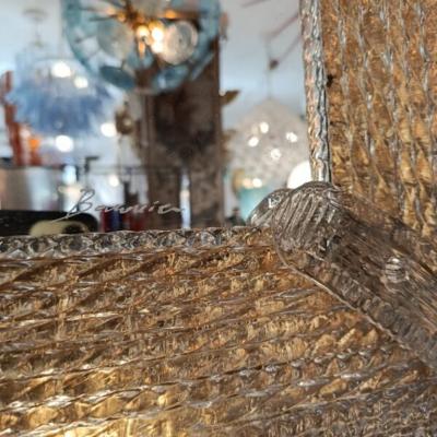  Barovier Toso Barovier Torciglione Murano Glass Mirror