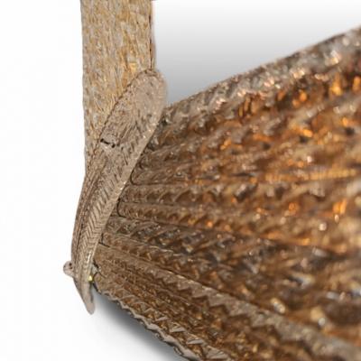  Barovier Toso Barovier Torciglione Murano Glass Mirror