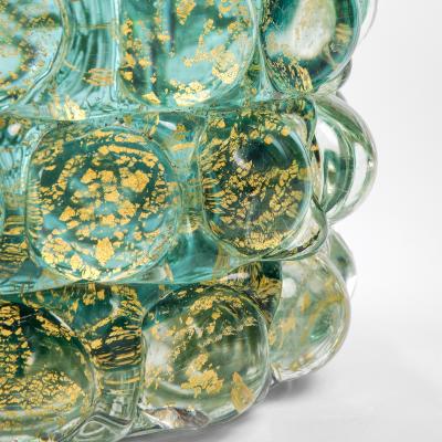  Barovier Toso Barovier Toso Cylindrical Glass Vase from Lenti Series 40s