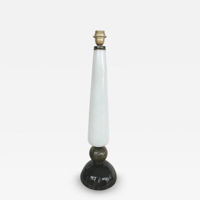  Barovier Toso Barovier Toso Italian Murano Glass Table Lamp circa 1950s 