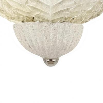 Barovier Toso Barovier Toso Murano Glass Figurative Chandelier with Avventurina 1970s