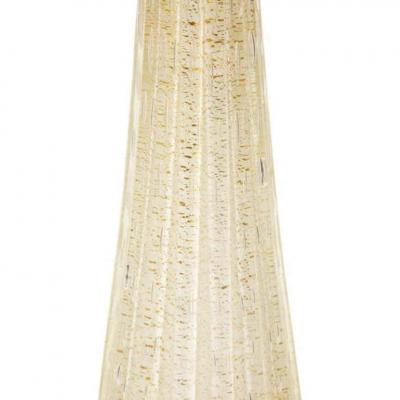  Barovier Toso Barovier Toso Murano Sommerso Glass Table Lamp with Avventurina 1960s