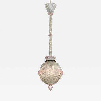  Barovier Toso Barovier Toso Pendant Light made in Italy 1945