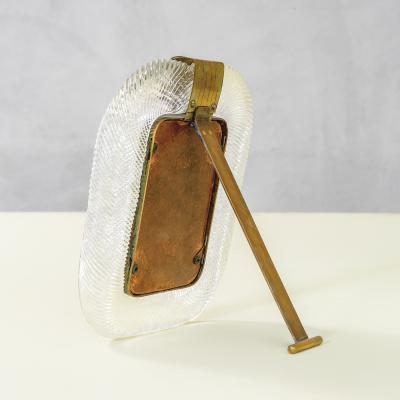  Barovier Toso Barovier Toso Picture Frame Torchon in Murano Glass
