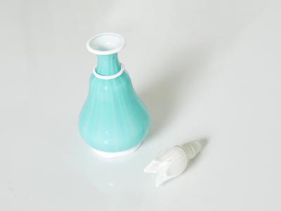  Barovier Toso Barovier Toso opal turquoise glass bottle flacone with stopper 1950