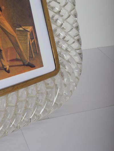  Barovier Toso Barovier and Toso murano glass picture frame Italy c1949