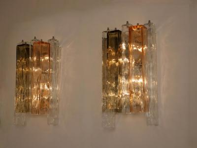  Barovier Toso Barovier and Toso wall lights Italy c1980