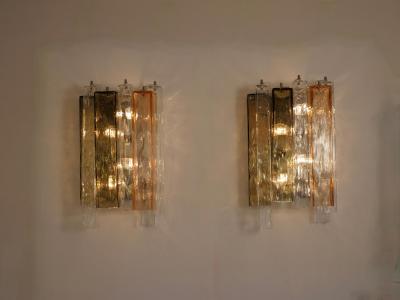  Barovier Toso Barovier and Toso wall lights Italy c1980