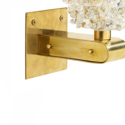 Barovier Toso Chic Pair of Rostrate Glass Sconces 2022