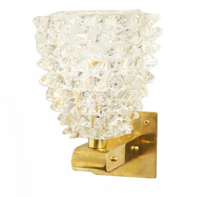 Barovier Toso Chic Pair of Rostrate Glass Sconces 2022