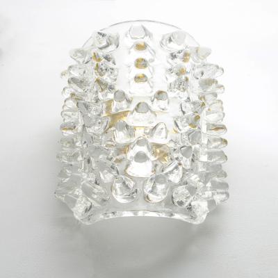  Barovier Toso Contemporary Murano Glass Sconces in the Manner of Barovier Toso