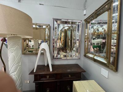  Barovier Toso Etched And Beveled Venetian Mirror