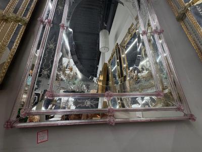  Barovier Toso Etched And Beveled Venetian Mirror