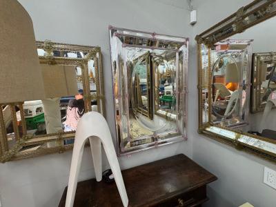  Barovier Toso Etched And Beveled Venetian Mirror