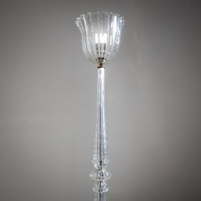  Barovier Toso Floor Lamp attributed to Barovier Toso Italy 1940s