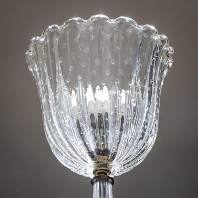  Barovier Toso Floor Lamp attributed to Barovier Toso Italy 1940s