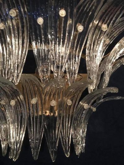  Barovier Toso Four Palmette Sconces by Barovier Toso 1960s