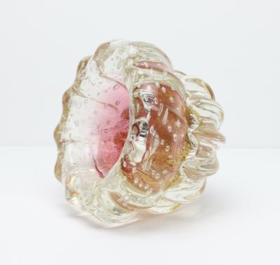  Barovier Toso Gold Sommerso Glass Vase by Ercole Barovier 1960 Italy