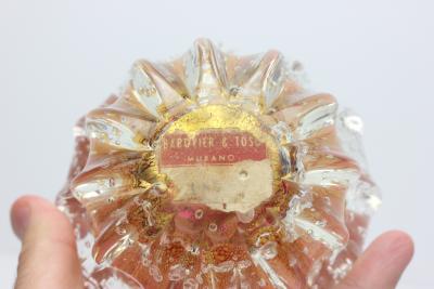  Barovier Toso Gold Sommerso Glass Vase by Ercole Barovier 1960 Italy