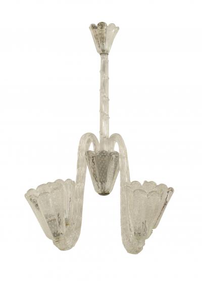 Barovier Toso Italian 1940s and Chandelier
