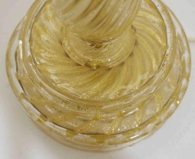  Barovier Toso Mid Century Modern Murano Glass Table Lamp by Barovier Toso