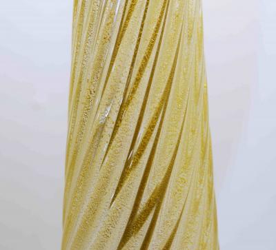  Barovier Toso Mid Century Modern Murano Glass Table Lamp by Barovier Toso