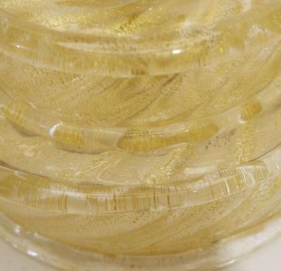  Barovier Toso Mid Century Modern Murano Glass Table Lamp by Barovier Toso