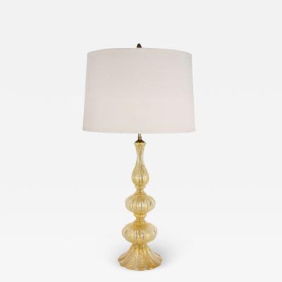  Barovier Toso Mid Century Modernist Hand Blown Table Lamp by Barovier e Toso