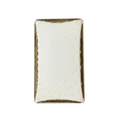  Barovier Toso Murano Barovier Toso Glass Box Gold Brass Hinged 