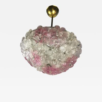  Barovier Toso Murano Ceiling Pendant Floral Basket by Barovier Toso 1970