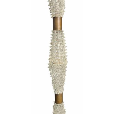  Barovier Toso Murano Glass Rostrato Barovier and Toso Floor Lamp 1940s