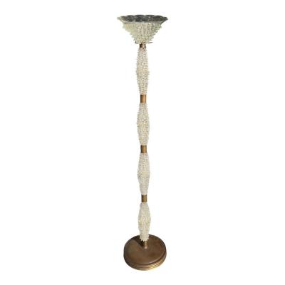  Barovier Toso Murano Glass Rostrato Barovier and Toso Floor Lamp 1940s