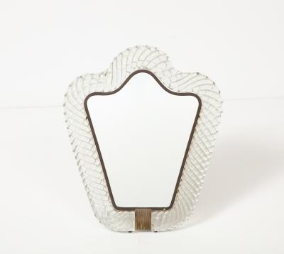  Barovier Toso Murano Glass Table Mirror by Barovier Toso
