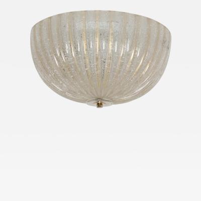  Barovier Toso Murano flush mount ceiling light by Barovier Toso