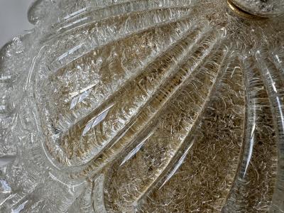  Barovier Toso Murano flush mount ceiling light by Barovier Toso