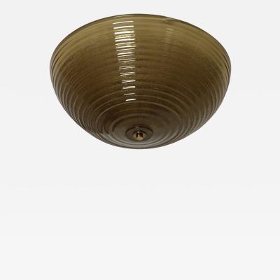  Barovier Toso Murano flush mount ceiling light by Barovier Toso Italy circa 1960s