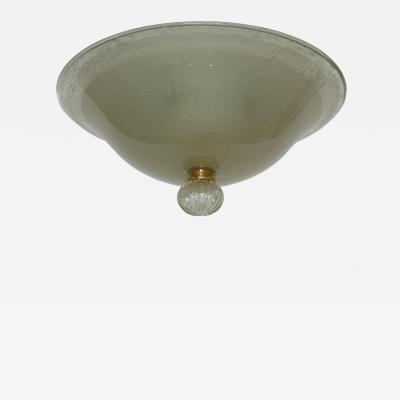  Barovier Toso Murano flush mount ceiling light by Barovier Toso large