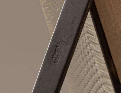  Barovier Toso Original Torciglione Glass Picture Frame by Barovier Toso Murano c 1935